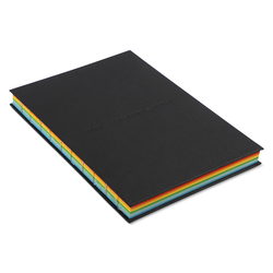 Anupam vivid A5 The VIBGYOR Notebook - Dotted - 75GSM - 256pgs